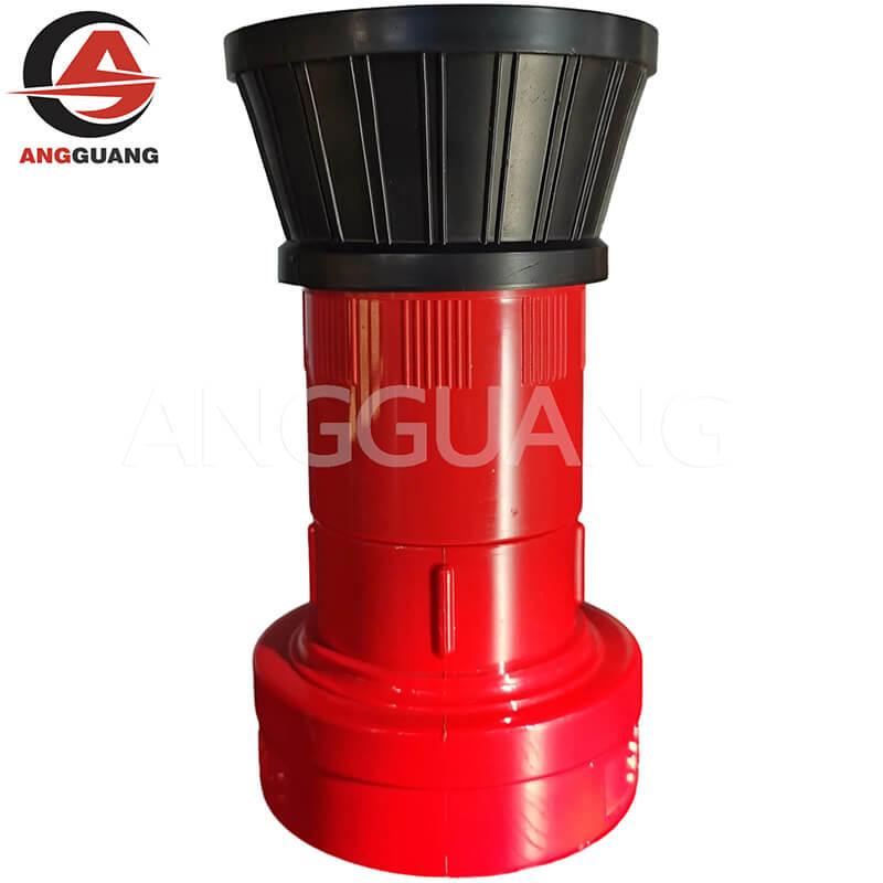Plastic fog fire nozzle