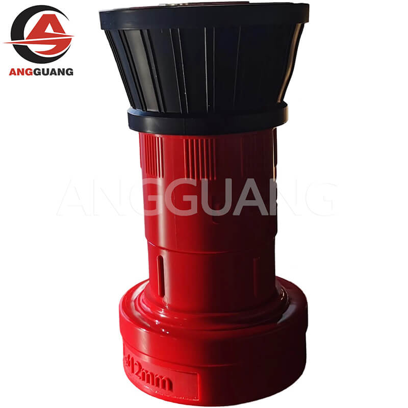 Plastic fog fire nozzle
