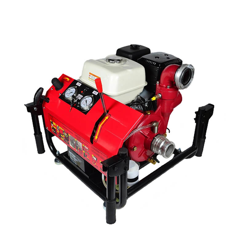 Hand-lift Driven Vacuum Pump Fire Pump Unit (Gasoline Engine)