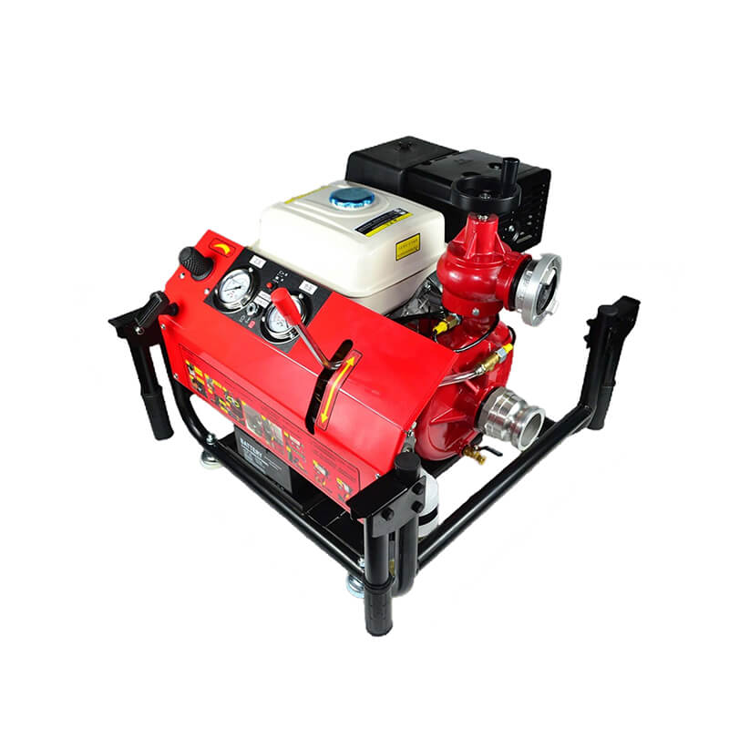 Hand-lift Driven Vacuum Pump Fire Pump Unit (Gasoline Engine)