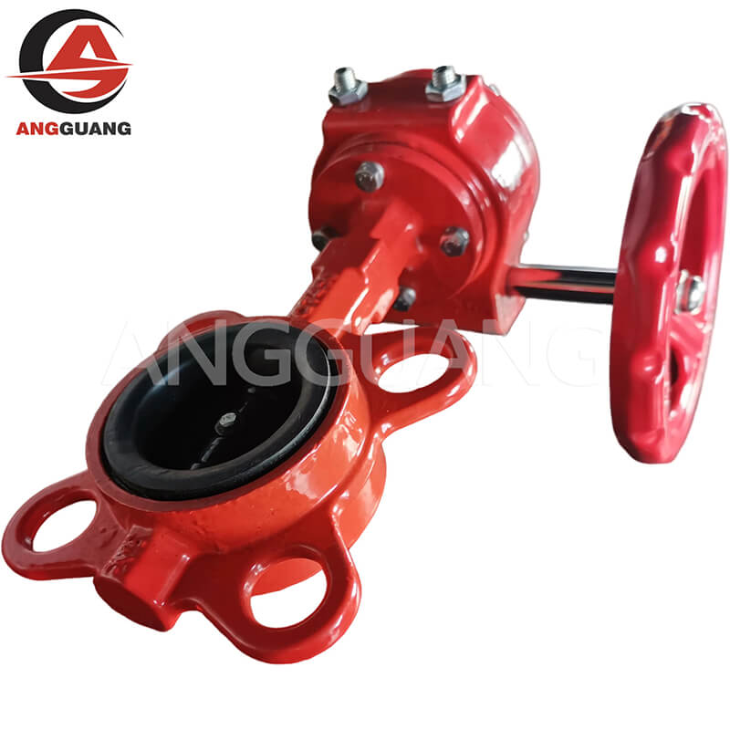 Fire signal butterfly valve