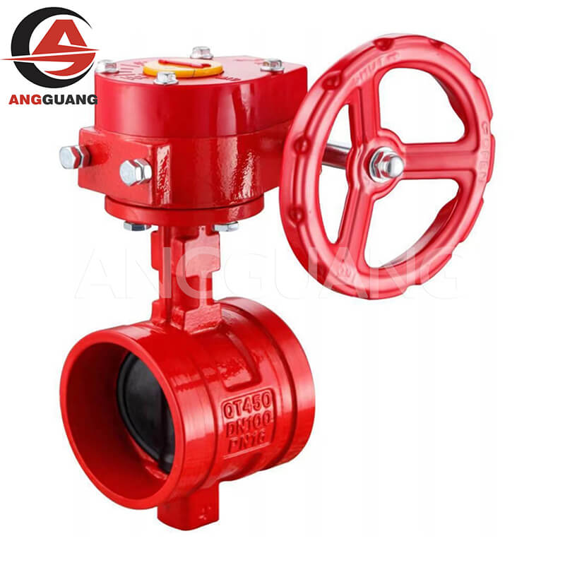 Fire signal butterfly valve