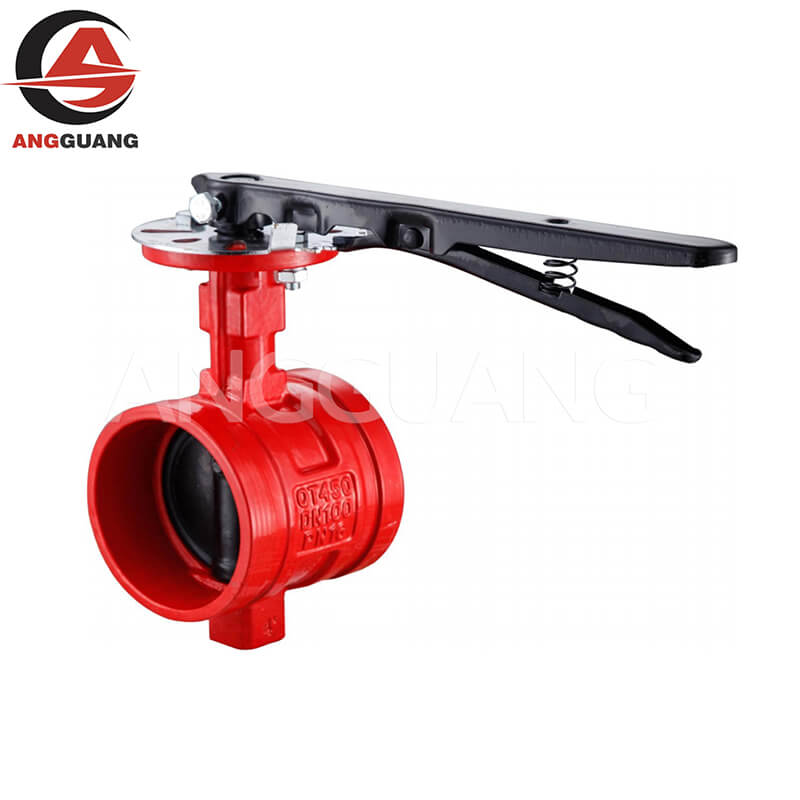 Fire signal butterfly valve